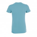 T-Shirts bedrucken für Damen 150 g/m2 Farbe hellblau Rückansicht