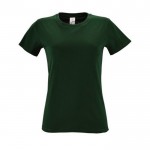 T-Shirts bedrucken für Damen 150 g/m2 Farbe dunkelgrün