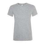 T-Shirts bedrucken für Damen 150 g/m2 Farbe grau mamoriert