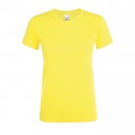 T-Shirts bedrucken für Damen 150 g/m2 Farbe gelb