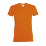 T-Shirts bedrucken für Damen 150 g/m2 Farbe orange