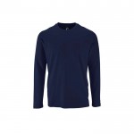 Langarm-T-Shirt aus 100% Baumwolle, 190 g/m2, SOL'S Imperial farbe marineblau