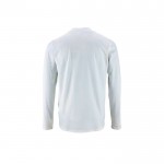 Langarm-T-Shirt aus 100% Baumwolle, 190 g/m2, SOL'S Imperial farbe weiß Rückansicht