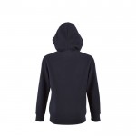 Sweatshirt mit Kapuze für Kinder 260 g/m2 Farbe marineblau Rückansicht