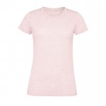 Baumwoll-T-Shirts als Werbegeschenk 150 g/m2 Farbe hellrosa