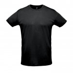 Technisches T-Shirts Unisex 130 g/m2 Farbe schwarz
