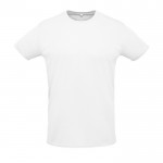 Technisches T-Shirts Unisex 130 g/m2 Farbe weiß