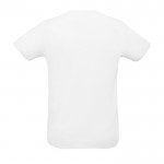 Technisches T-Shirts Unisex 130 g/m2 Farbe weiß Rückansicht