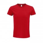 T-Shirt aus Bio-Baumwolle 140 g/m2 Farbe rot