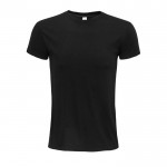 T-Shirt aus Bio-Baumwolle 140 g/m2 Farbe schwarz