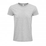 T-Shirt aus Bio-Baumwolle 140 g/m2 Farbe grau mamoriert