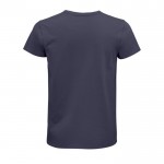T-Shirt aus Bio-Baumwolle 175 g/m2 Farbe titan Rückansicht