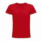 T-Shirt aus Bio-Baumwolle 175 g/m2 Farbe rot