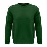 Sweatshirt mit Logo nachhaltig 280 g/m2 Farbe Dunkelgrün