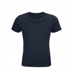 T-Shirt bedrucken für Kinder mit Rundhals 175 g/m2 Farbe marineblau