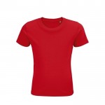 T-Shirt bedrucken für Kinder mit Rundhals 175 g/m2 Farbe rot