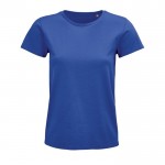 Damen-T-Shirt aus Bio-Baumwolle 175 g/m2 Farbe köngisblau