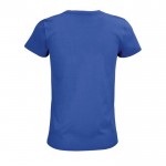 Damen-T-Shirt aus Bio-Baumwolle 175 g/m2 Farbe köngisblau Rückansicht