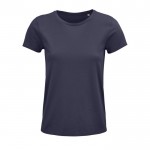 T-Shirt Öko für Damen 150 g/m2 Farbe titan