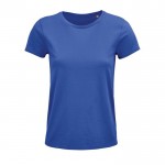 T-Shirt Öko für Damen 150 g/m2 Farbe köngisblau