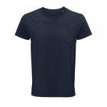 Bedruckte T-Shirts mit Logo Farbe marineblau