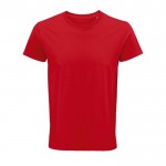Bedruckte T-Shirts mit Logo Farbe rot