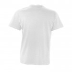 Bedrucktes Baumwoll-T-Shirt 150 g/m2 Farbe hellgrau Rückansicht