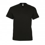 Bedrucktes Baumwoll-T-Shirt 150 g/m2 Farbe schwarz