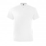 Bedrucktes Baumwoll-T-Shirt 150 g/m2 Farbe weiß