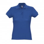Damen-Polohemd aus Baumwolle 170 g/m2 Farbe köngisblau