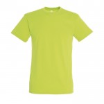 Preiswerte T-Shirts bedrucken als Werbegeschenk 150 g/m2 Farbe hellgrün