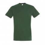Preiswerte T-Shirts bedrucken als Werbegeschenk 150 g/m2 Farbe dunkelgrün