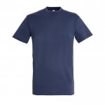Preiswerte T-Shirts bedrucken als Werbegeschenk 150 g/m2 Farbe jeansblau