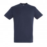 Preiswerte T-Shirts bedrucken als Werbegeschenk 150 g/m2 Farbe marineblau