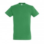 Preiswerte T-Shirts bedrucken als Werbegeschenk 150 g/m2 Farbe grün