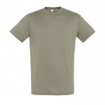 Preiswerte T-Shirts bedrucken als Werbegeschenk 150 g/m2 Farbe khaki