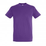 Preiswerte T-Shirts bedrucken als Werbegeschenk 150 g/m2 Farbe purpurfarben