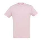 Preiswerte T-Shirts bedrucken als Werbegeschenk 150 g/m2 Farbe hellrosa