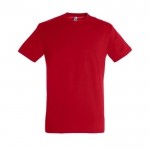 Preiswerte T-Shirts bedrucken als Werbegeschenk 150 g/m2 Farbe rot