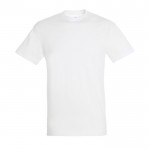 Preiswerte T-Shirts bedrucken als Werbegeschenk 150 g/m2 Farbe weiß