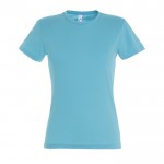 Werbeartikel T-Shirts für Damen 150 g/m2 Farbe hellblau