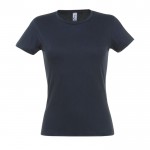 Werbeartikel T-Shirts für Damen 150 g/m2 Farbe dunkelblau