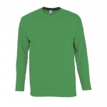 Langarmige T-Shirts mit Logo bedrucken 150 g/m2 Farbe grün