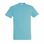 Bedrucktes Baumwoll-T-Shirt 190 g/m2 Farbe hellblau