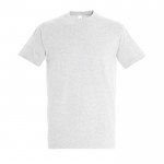 Bedrucktes Baumwoll-T-Shirt 190 g/m2 Farbe hellgrau