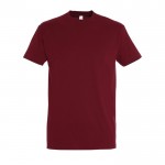 Bedrucktes Baumwoll-T-Shirt 190 g/m2 Farbe mahagoni