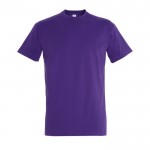 Bedrucktes Baumwoll-T-Shirt 190 g/m2 Farbe violett