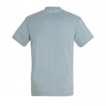 Bedrucktes Baumwoll-T-Shirt 190 g/m2 Farbe blaugrau Rückansicht
