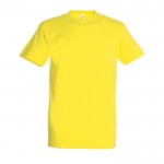 Bedrucktes Baumwoll-T-Shirt 190 g/m2 Farbe gelb