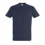 Bedrucktes Baumwoll-T-Shirt 190 g/m2 Farbe dunkelblau